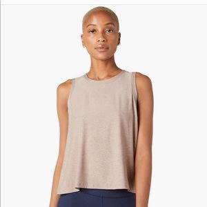 Beyond Yoga Featherweight balanced muscle tank - chai